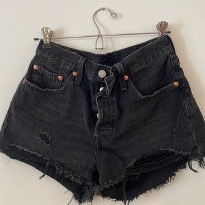 Levi’s 501 High Waisted Jean Shorts
